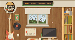 Desktop Screenshot of fettmusic.com