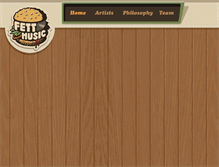 Tablet Screenshot of fettmusic.com